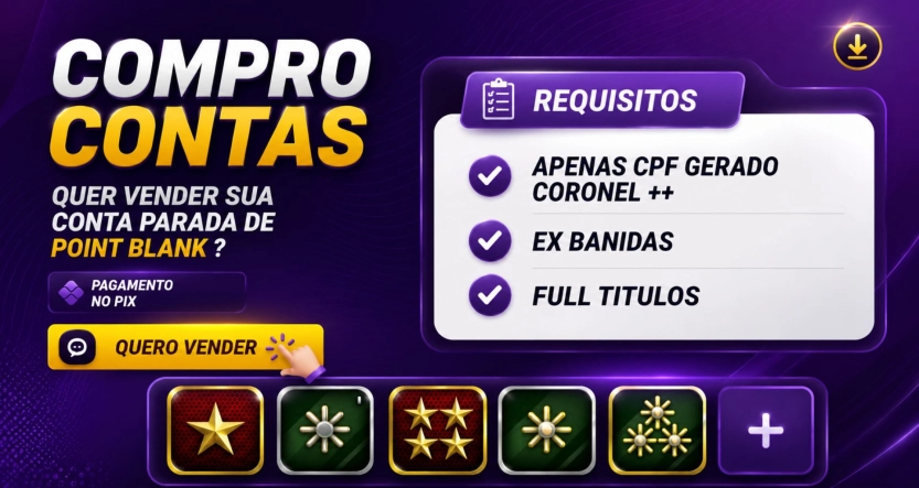 QUER VENDER SUAS SKINS?
